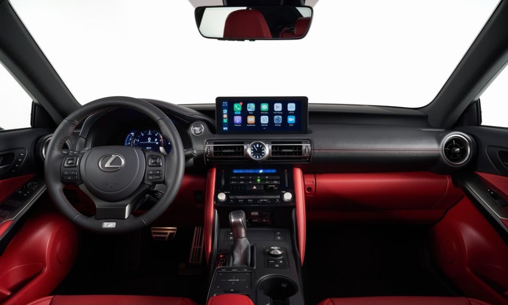 2021 Lexus IS 350 F-Sport Interior