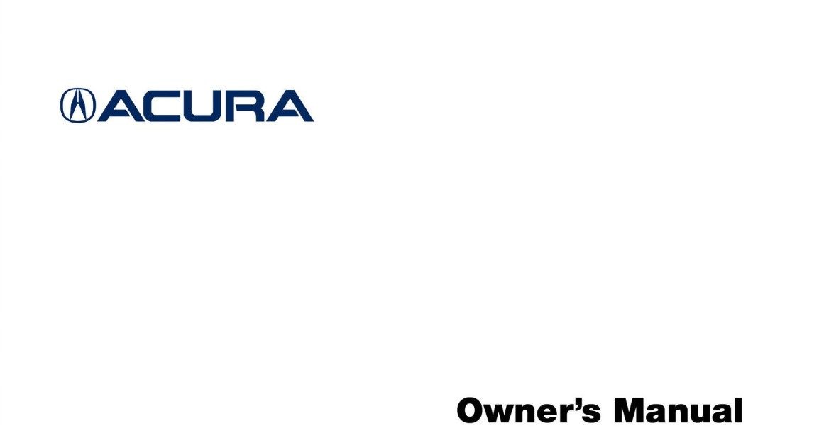 Acura Owners Manual